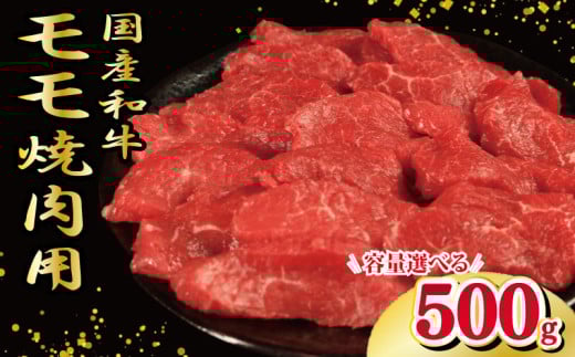 牛肉 もも 500g 焼肉 国産和牛 和牛 焼き肉 赤身 にく ぎゅう うし バーベキュー BBQ やきにく お祝い イベント パーティー おかず おつまみ 贈答 プレゼント 徳島県 吉野川市