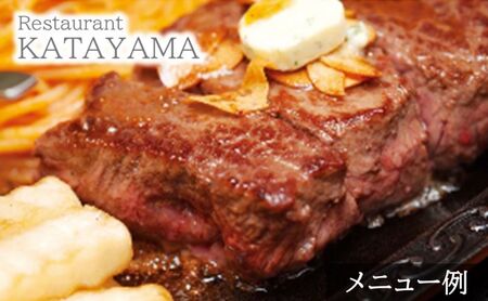 食事券 東京 レストラン カタヤマ 東向島本店で利用できる 10,000円分 お食事券 1枚 ランチ ディナー 食事 チケット ランチ券 レストラン食事券 商品券 ハンバーグ ステーキ 鉄板 鉄板焼き