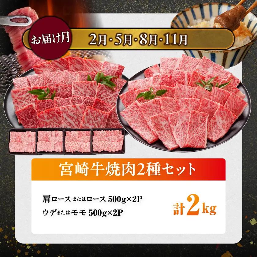 ≪3回連続お届け≫とにかくお肉大好き!宮崎牛と宮崎県産豚定期便L(総重量8.2kg)〔T84-3-N201〕_(都城市) 宮崎県産 牛肉 宮崎牛 豚肉 しゃぶしゃぶ すき焼き 焼肉 バラ 肩ロース ロ