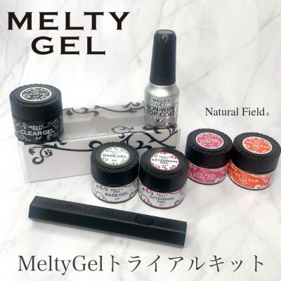 ふるさと納税 吹田市 【ジェルネイル】MeltyGel トライアルキット(LEDスマートライト付き)