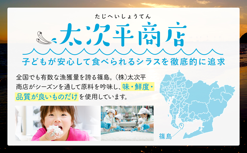 【スピード発送】＜篠島産＞ 訳あり しらす干し2kg シラス 南知多産 愛知