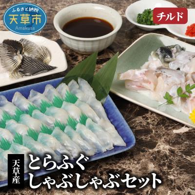 ふるさと納税 天草市 【指定日必須】天草産とらふぐしゃぶしゃぶセット_S044-006A