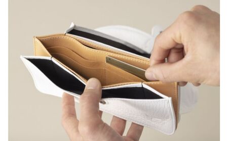 財布 RIPS 野生鹿革 レディース財布  小銭入れ 革 本革 革製品 皮革製品 鹿革 お札入れ コインケース ウォレット カード ファッション レディース 小物 ホワイト