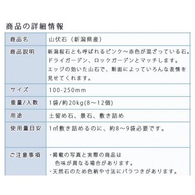 ふるさと納税 大野町 庭石 山伏石(100〜250mm) 1袋(約20kg) |  | 02