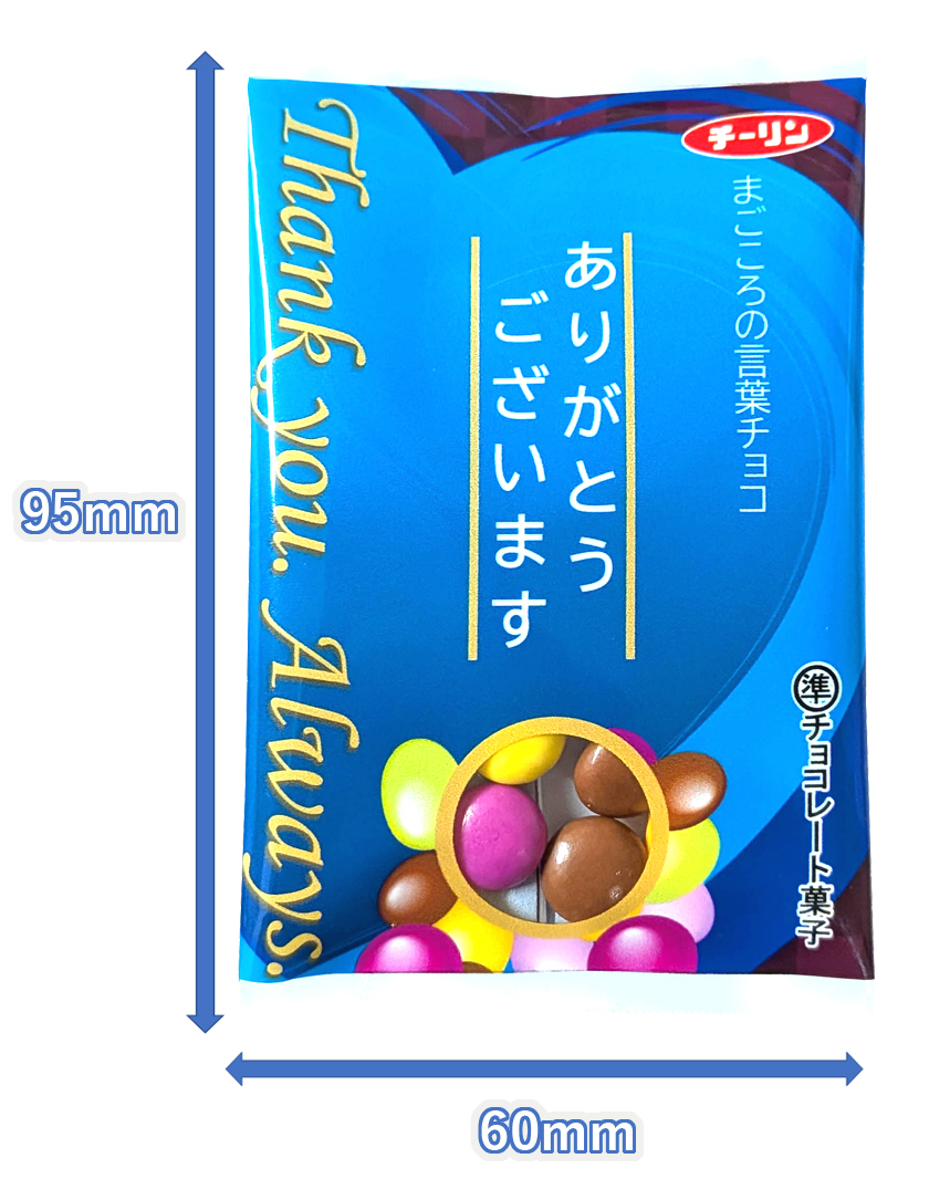 M109　まごころの言葉チョコ　1ケース（240個入り）