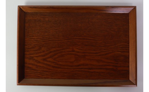 みよし漆器本舗 トレー お盆 木製 31.5cm ノンスリップ 漆塗り