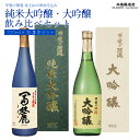 【ふるさと納税】 甲斐の開運 純米大吟醸「冨麓」・大吟醸 飲み比べ 720ml×各3本 ＜富士山の日本酒＞ 井出醸造店 日本酒 FAK006