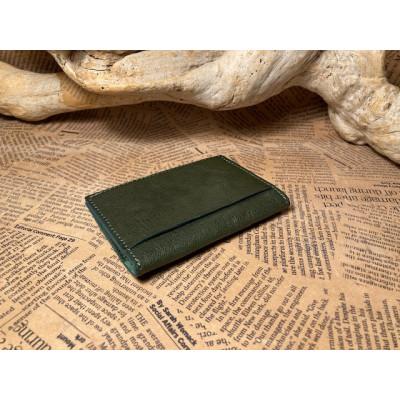 ふるさと納税 栗東市 鞍型カード・名刺入れ(マチなし)グリーン |  | 02