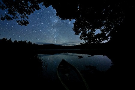 夜の星空カヌー体験 チケット1枚1名様