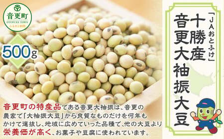 【令和7年産】 音更大袖振大豆500g「JAおとふけ」【B38】