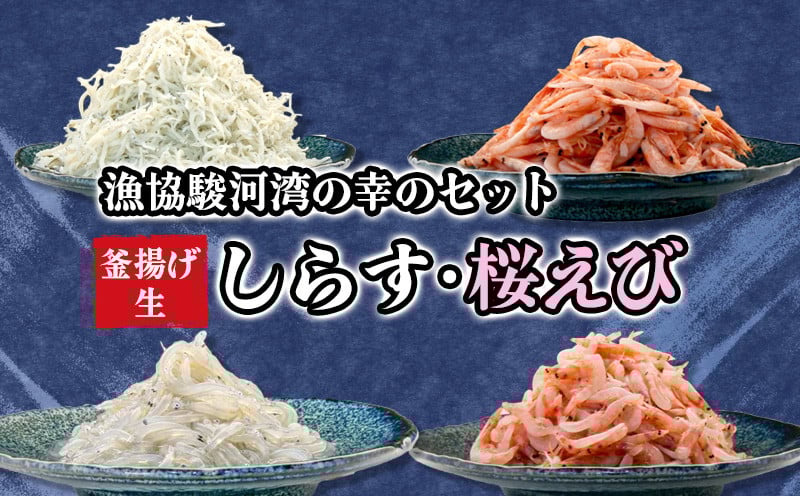 
釜揚げ しらす 桜えび 生シラス 500g 4種 セット 小分け 駿河湾 沼津市 静岡
