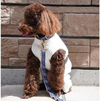 ふるさと納税 あきる野市 【創業48年】ドッグウェアブランドの「日本製 メッシュ プリーツ ロンパース」(ホワイト・Sサイズ)