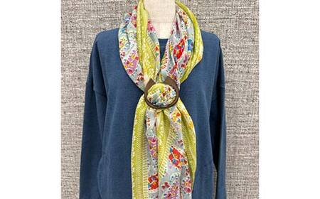 天然木のストールリング 猫 ストールリング ストール ねこ 雑貨 日用品 ファッション 母の日 プレゼント 敬老の日 誕生日 ギフト F4F-7998