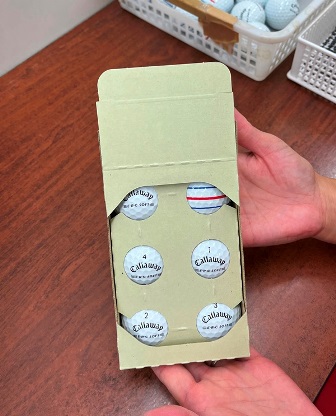 最高級・高品質ロストボール　6個×２　【XXIO　REBOUND DRIVE　シリーズ】他ブランドあり 最高級・高品質ロストボール　6個×2 ゴルフ ロストボールセット ｜練習用 ゴルフボール ブラン