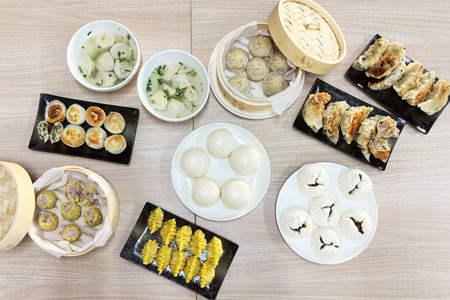ニラ饅頭 計200個 (50個×4袋)｜中華料理 点心 中華街 [0693]