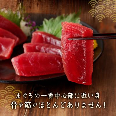 ふるさと納税 焼津市 赤身好き必見 天然南まぐろ 筋が少ない天身 約700g(a15-459) |  | 02