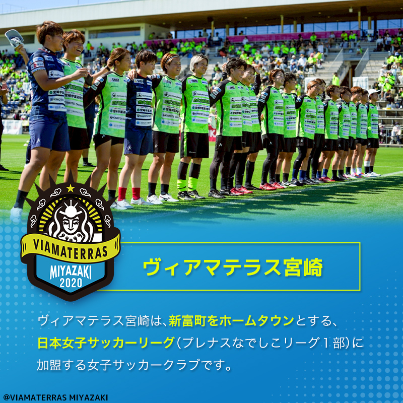 ＜ヴィアマテラス宮崎＞応援 活動支援 1口 5,000円～10,000,000円 サッカー なでしこリーグ スポーツ 社会貢献 地域活動 応援寄附 ファン サポーター 感謝状 返礼品なし【S29】_イ
