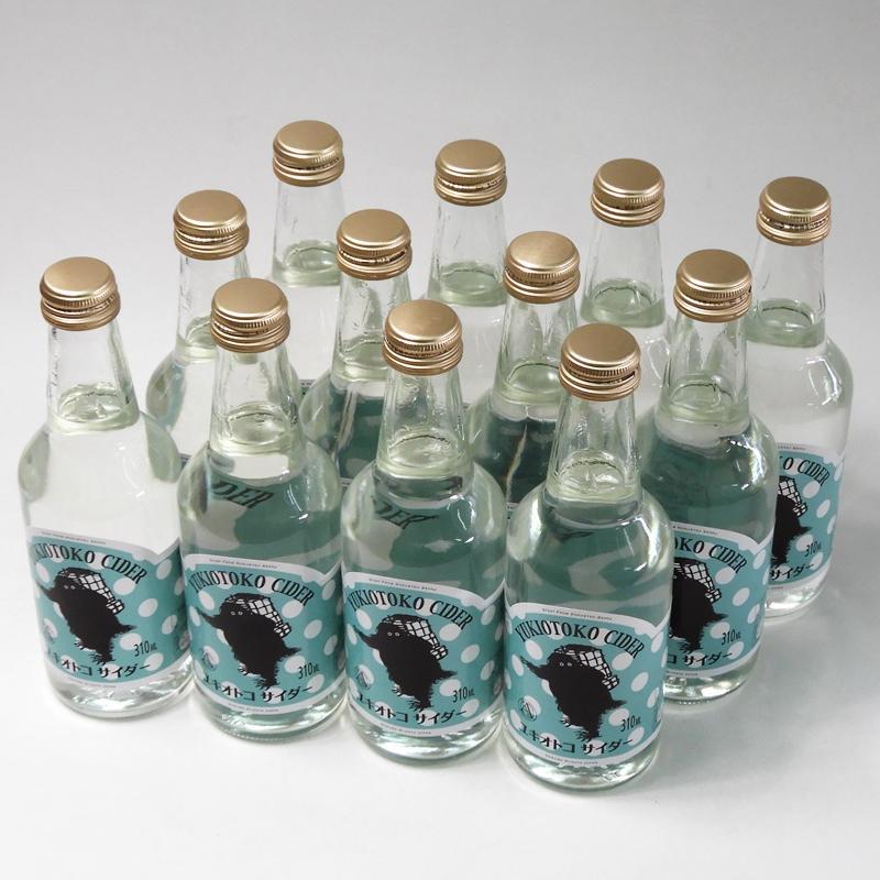 鶴齢 雪男 ユキオトコ サイダー 310ml×12本
