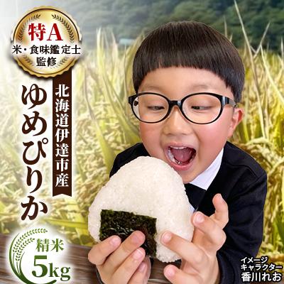 ふるさと納税 伊達市 【令和8年産】北海道伊達市産 ゆめぴりか 5kg 精米