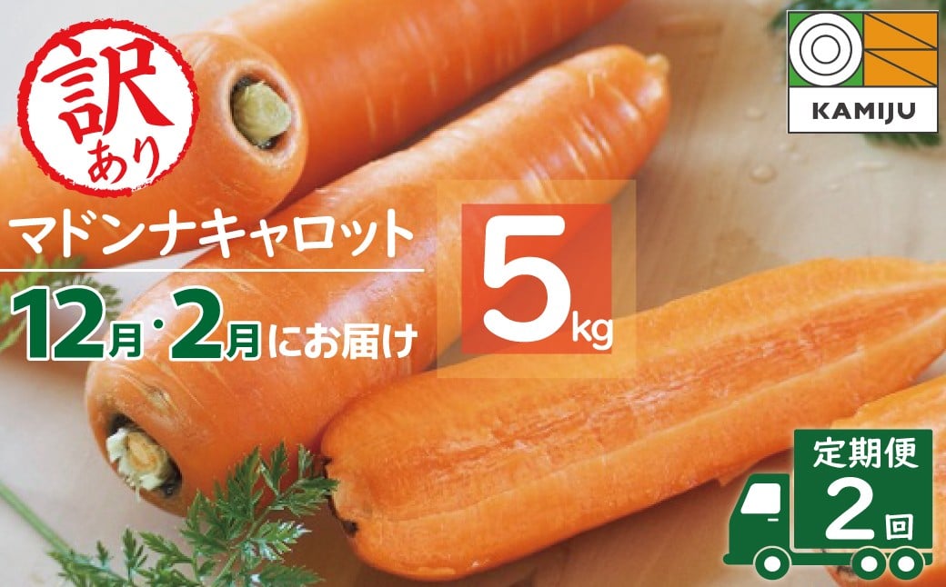 
            ＜フジテレビ『どっちのふるさと？』で紹介されました！＞訳あり 隔月2回定期便 にんじん 12月・2月お届け マドンナキャロット にんじん 人参 ニンジン 野菜 やさい 国産 碧南市 健康 食品ロス削減 甘い 先行予約 旬 特産 高評価 高リピート 人気 隔月 H105-170
          