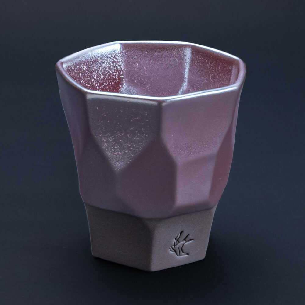 【ふるさと納税】【美濃焼】 つばめ工房 黒土 フリーカップ ガーネット 瑞浪市 / 大恵 陶磁器 食器 ギフト[AZBG006]