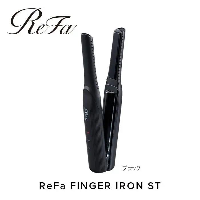 【ブラック】ReFa BEAUTECH FINGER IRON ST アイロン 家電 美容 リファ アイロン