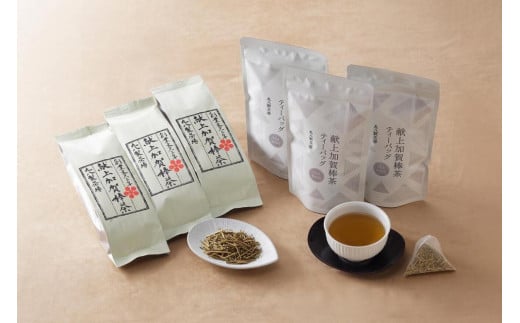 
丸八製茶場　加賀棒茶 お茶セットＢ【高島屋選定品】［60C0353］
