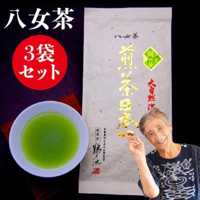 ふるさと納税 八女市 樹の抄(いつきのしょう)100g入り3袋セット