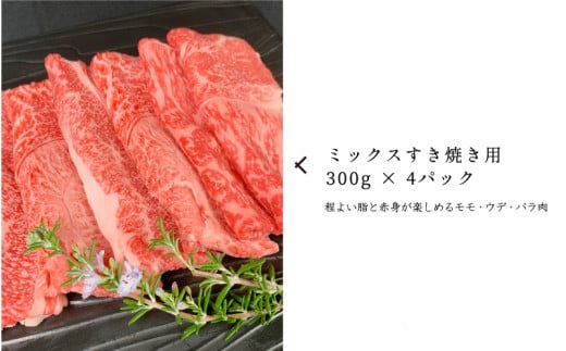 
【黒毛和牛】石見和牛たっぷりすき焼きセット1.2kg
