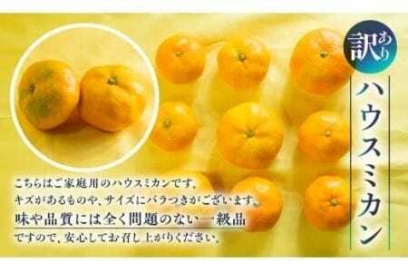 ≪先行予約≫ 超濃厚 ハウスみかん『蜜ツ星』 家庭用 3kg