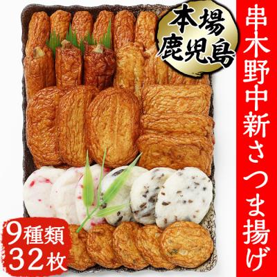 ふるさと納税 いちき串木野市 串木野中新さつまあげ9種詰合せ(N-9)