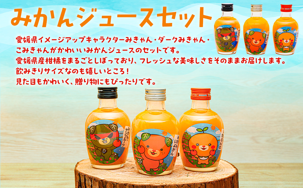 みかんジュースセットＢ 200ml×12本 ※北海道、沖縄・離島への配送不可  IKTI019