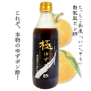 B309 極ゆずポン酢 120ml×１本 360ml×３本【ぽん酢 ポン酢 ゆず ４本 セット 詰め合わせ 調味料 柑橘 大阪府 八尾】 