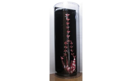 桑名の千羽鶴和紙取扱所　桑名の千羽鶴を飾る　No.３　d_01