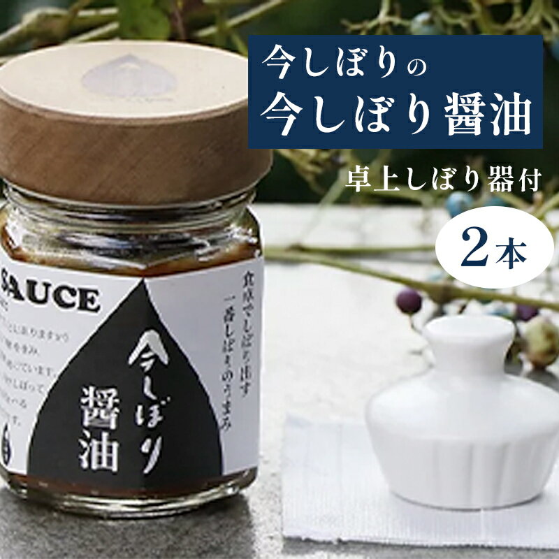 【ふるさと納税】無添加 醤油2本と卓上しぼり器セット / 調味料 醤油 ギフト 綾部市 / 株式会社今しぼり［BSCM011］