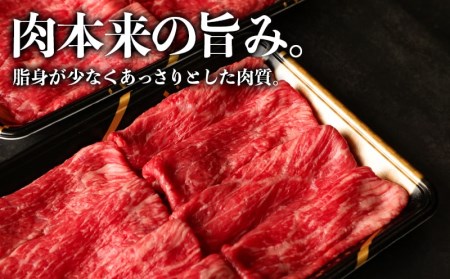 【国産黒毛和牛】赤身スライス 1kg_AC-E904_(都城市) 国産黒毛和牛 500g×2パック 赤身スライス すき焼き しゃぶしゃぶ 冷凍配送 