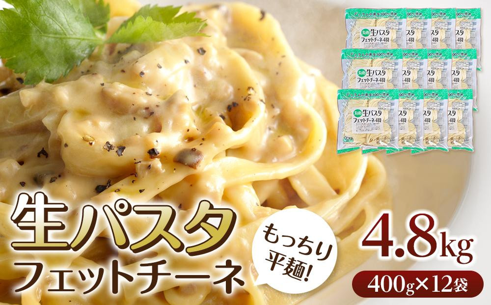 
生パスタ フェットチーネ 4.8kg 48食分 ( 400g × 12袋 )｜ 生麺
