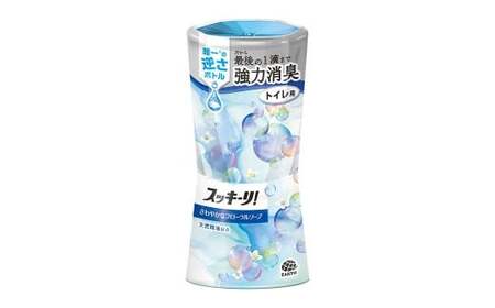 スッキーリ！ トイレ用 さわやかなフローラルソープ 16個  【2026年2月下旬より順次発送予定】 アース製薬 消臭剤 トイレ 大容量