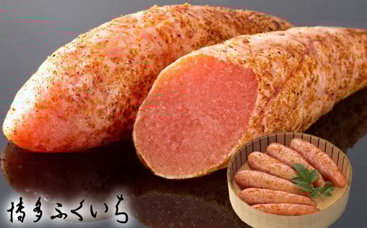 ご贈答用 「 炙り 辛子明太子 」 380g （桶入り） 明太子 めんたいこ 博多 ふくいち 福岡