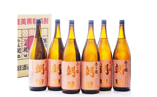 
黒糖焼酎「壱乃醸」一升瓶6本セット【朝日酒造】
