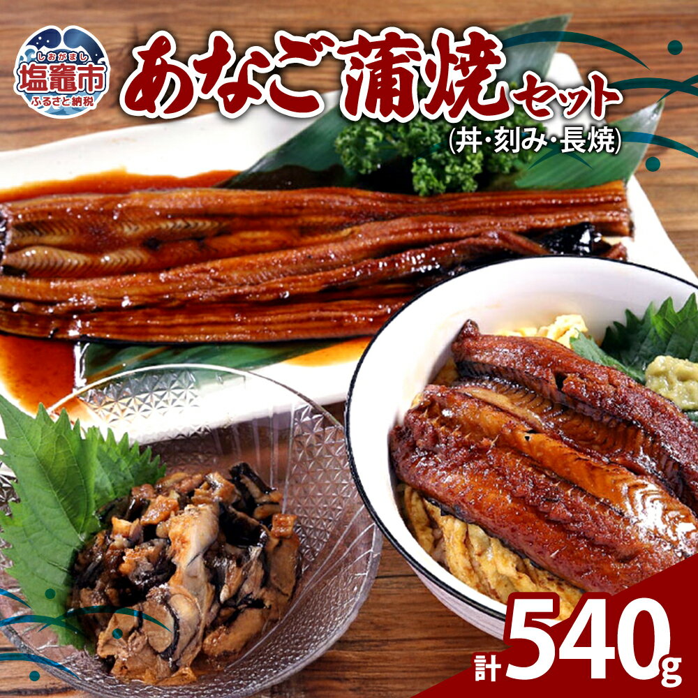 【ふるさと納税】あなご蒲焼 (丼 刻み 長焼) 3種 セット あなご 穴子 蒲焼き 丼 長焼き キザミ 魚 魚介 惣菜 おかず おつまみ みなみ本舗 塩竈市 塩釜市 宮城県