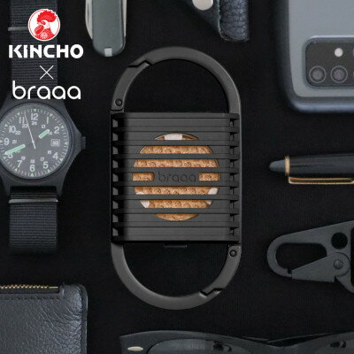 【ふるさと納税】電池式蚊取り canox(カノクス) ブラック【braaa×KINCHO】【東京都千代田区】_ 蚊取り 蚊除け canox カノクス KINCHO 防災 アウトドア グッズ 人気 おすすめ 送料無料 東京都 千代田区 【配送不可地域：沖縄県】【1543266】