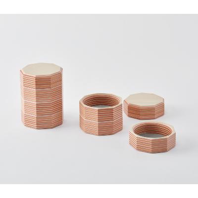 ふるさと納税 芦別市 PLYWOOD laboratory　Paper-Wood アクセサリートレイ(多角形)