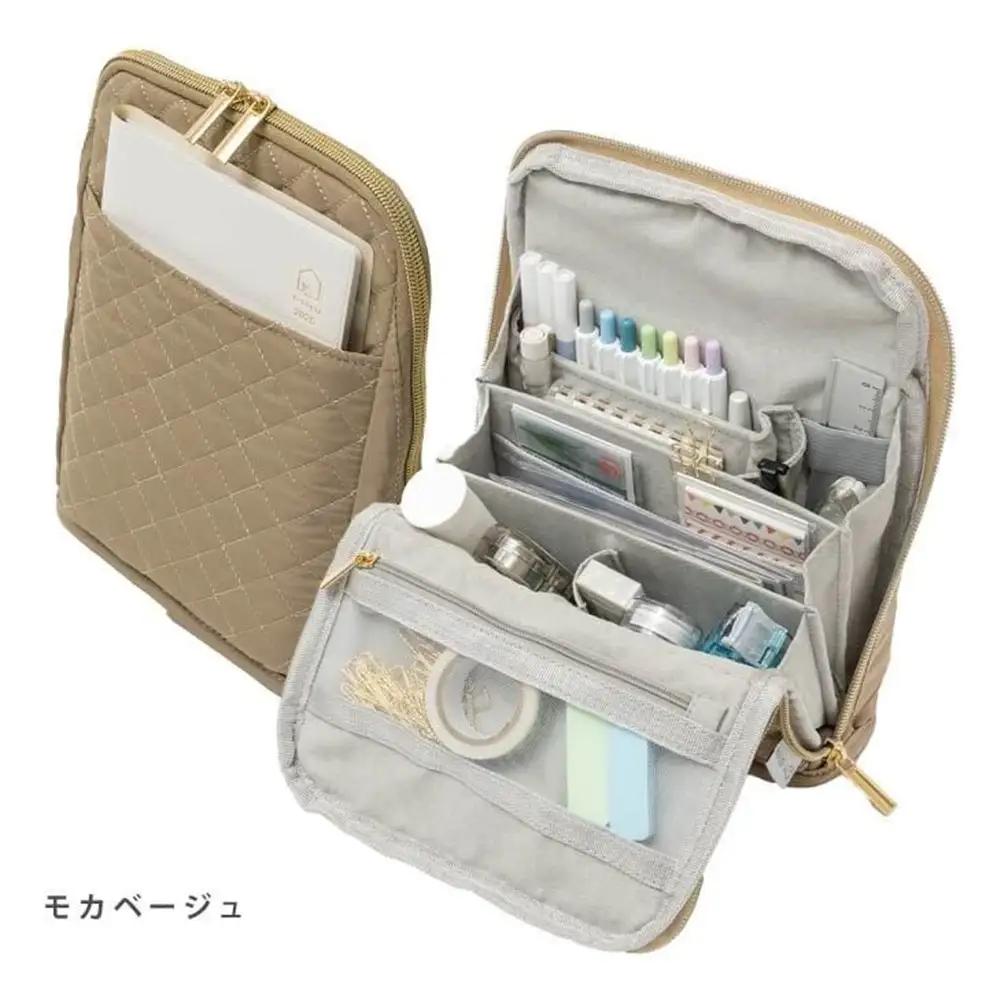 Y-Style 手帳が入るペンケース Mサイズ【モカベージュ】