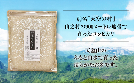 【玄米】 600g 飛騨産 コシヒカリ / 米 お米 約4合 清水農園 [Q2727]