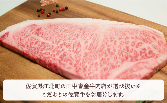 【全3回定期便】佐賀牛 サーロインステーキ 200g×2枚【田中畜産牛肉店】 [HBH057]