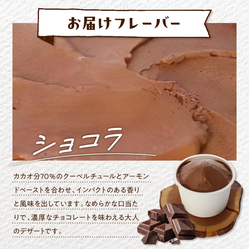 E.den豊富牛乳ジェラート ショコラ 6個 ジェラート