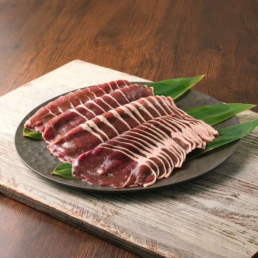 新得町産 えぞ鹿 しゃぶしゃぶ肉 計1.2kg（約300g×4パック） | ドリームヒル・トムラウシ [BNAE011]