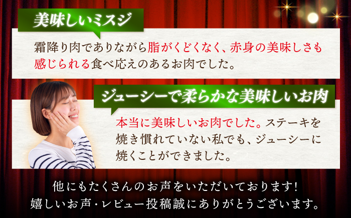 長崎和牛 ミスジ ステーキ 計450g（3〜5枚）＜スーパーウエスト＞[CAG040] 肉 牛肉 ミスジステーキ ミスジ みすじ 焼肉 訳あり