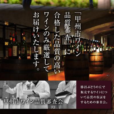 ふるさと納税 甲州市 勝沼ぶどうの丘推奨赤ワイン4本セット D-604 |  | 01